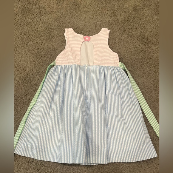 Florence Eiseman Seersucker Flower Dress - Picture 6 of 7